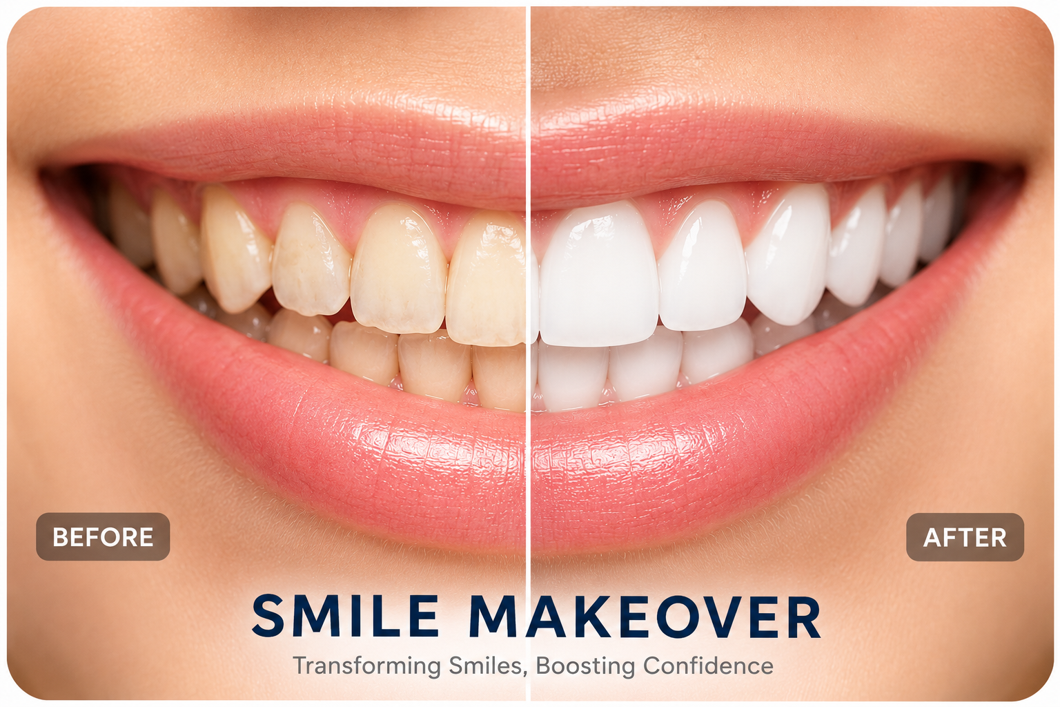 Smile makeover treatment